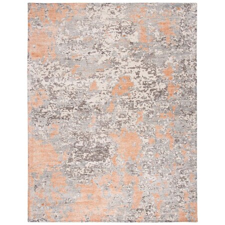 Safavieh 6 x 6 ft. Restoration Vintage Square Handmade Wool Rug Rust & Grey RVT114P-6SQ